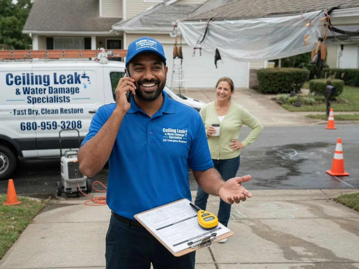 Ceiling Leak Cleanup Grantsville, UT FAQs